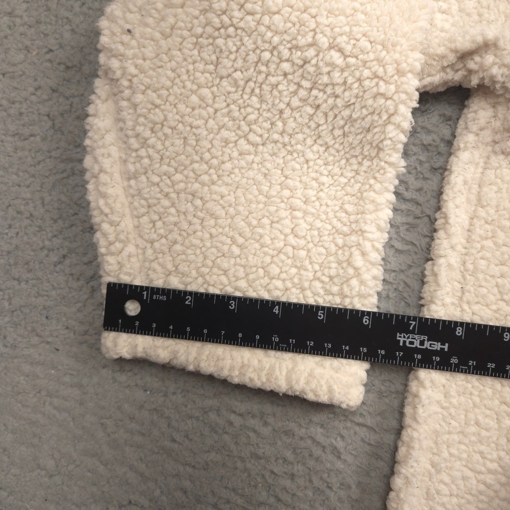 Disney Mickey Mouse Sherpa 1/4 Zip Pullover XXL Let It Snow Winter Sports - Picture 10 of 13